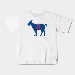 DET GOAT - 11 - White Kids T-Shirt